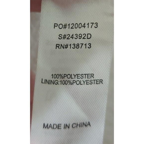 Doe & Rae Women’s Sheath~Size Small~ Sleeveless~Lace Overlay~Drop Waist~Lined - Picture 12 of 12